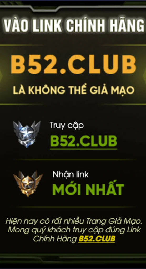 Banner bên trái của trang B52club Milo