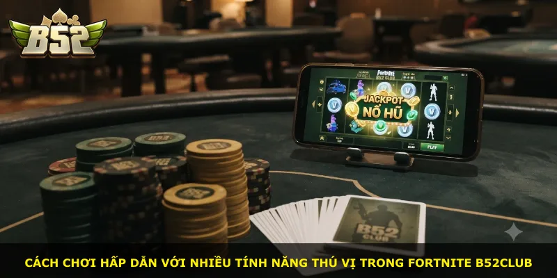 Cách chơi hấp dẫn với nhiều tính năng thú vị trong Fortnite B52Club