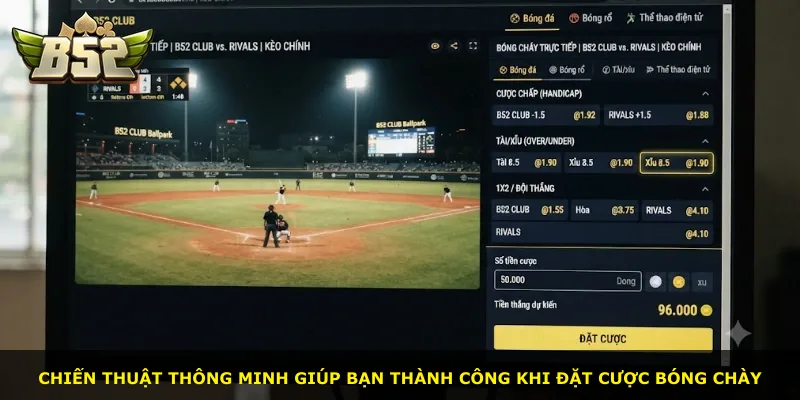 Chiến thuật thông minh giúp bạn thành công khi đặt cược bóng chày