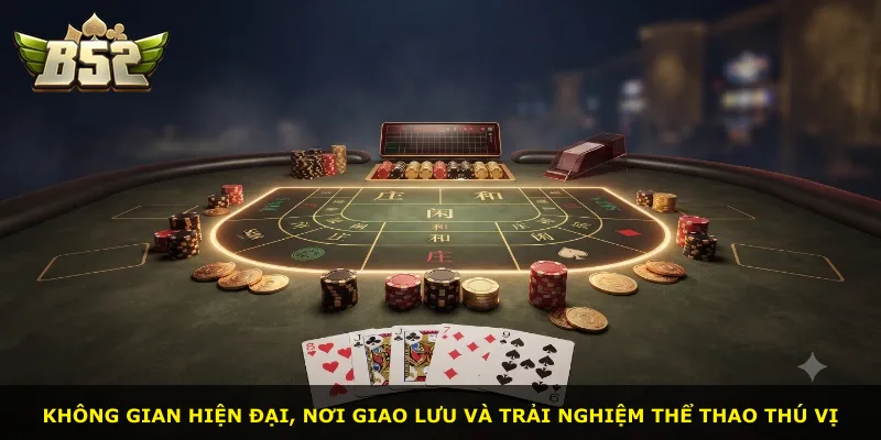 Không gian hiện đại, nơi giao lưu và trải nghiệm thể thao thú vị