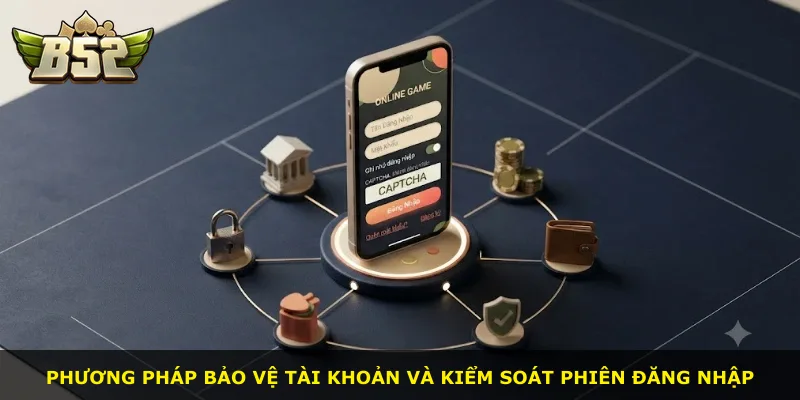 Phương pháp bảo vệ tài khoản và kiểm soát phiên đăng nhập