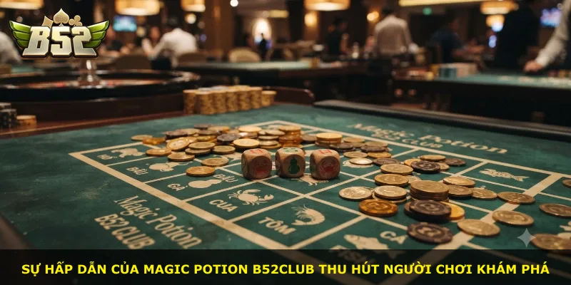 Sự hấp dẫn của Magic Potion B52Club thu hút người chơi khám phá