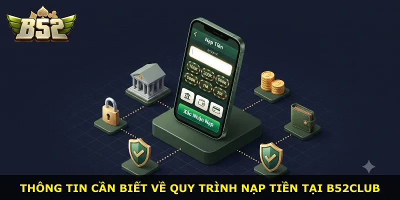 Thông tin cần biết về quy trình nạp tiền tại B52Club